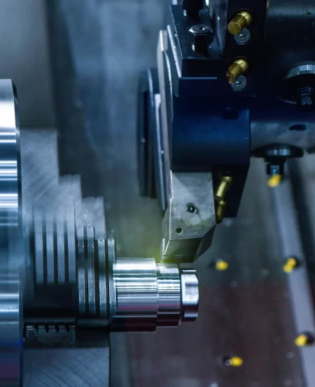 Engineers collaborating on a project